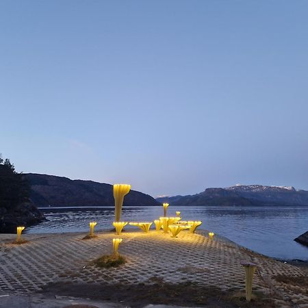 Ropeid Fjordferie Apartment Bagian luar foto