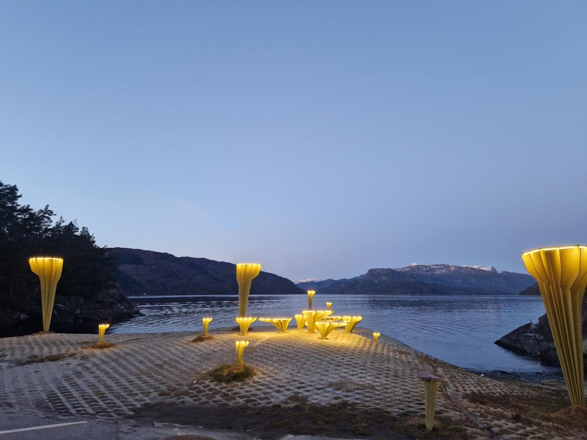 Ropeid Fjordferie Apartment Bagian luar foto